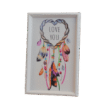 Love You White Portrait