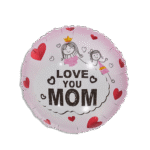Love you Mom 46cm Helium Balloon