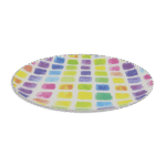 Melamine Colored 30cm Round Tray
