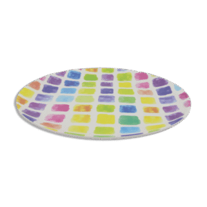 Melamine Colored 30cm Round Tray