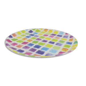 Melamine Colored 36cm Round Tray