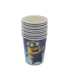 Minions Birthday Designed Cups 10pcs