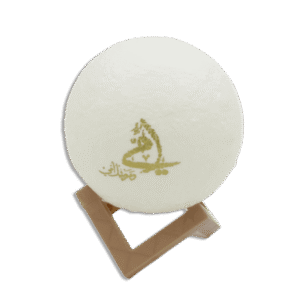 Mother 3D Moon Lamp with Wooden Stand Large