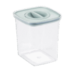 Organizers 1.7L Fully Vacuum Sealed Transparent Storage Container