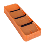 Organizers Orange Spoon Fork Organizer