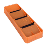 Organizers Orange Spoon Fork Organizer