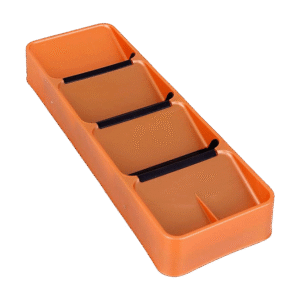 Organizers Orange Spoon Fork Organizer