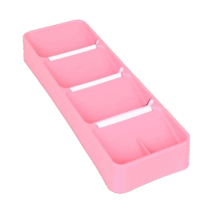 Organizers Pink Spoon Fork Organizer