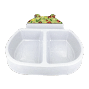 Organizers White Compartment Ladybug