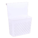 Organizers White Hangable Oranizer Basket