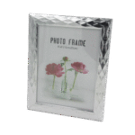 Patterned Silver Photo Frame