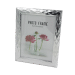 Patterned Silver Photo Frame