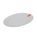 Porcelain 26cm Oval Flat Plate