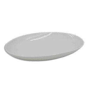 Porcelain White 36cm Oval Plate Coral Collection