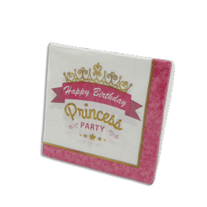 Princess Birthday Designed Napkin 40pcs