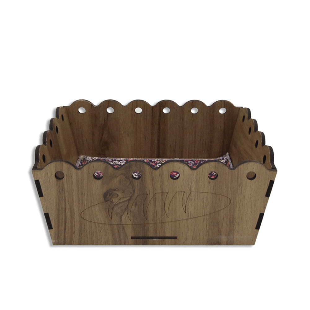 Rectangular-Wooden-26x17x9cm-Basket-with-Colored-Fabric