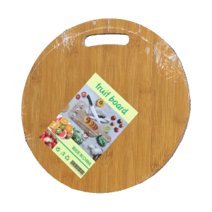 Round 28cm Wooden Cutting Board