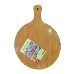 Round 29x40cm Wooden Cutting Board with Hand