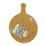 Round 29x40cm Wooden Cutting Board with Hand