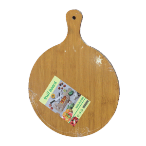 Round 29x40cm Wooden Cutting Board with Hand
