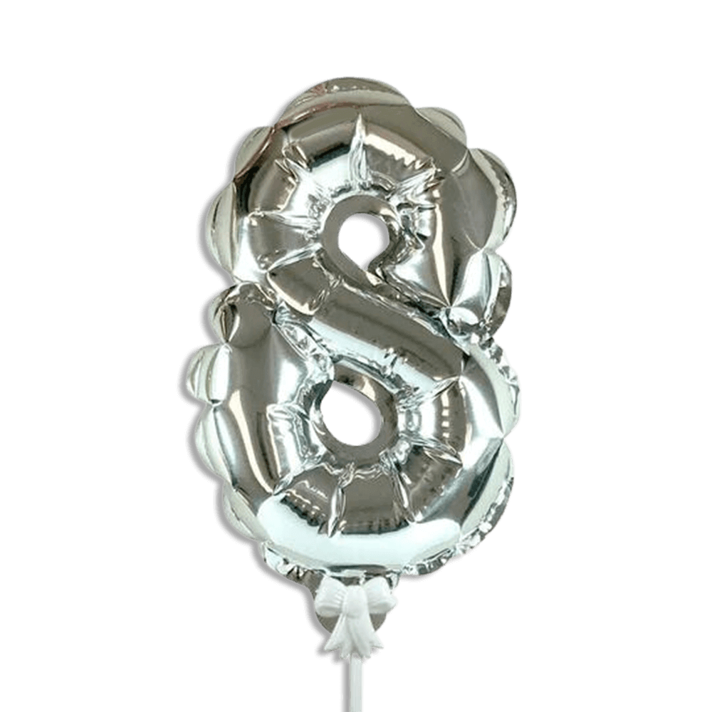 Self-Inflating-26cm-Silver-Foil-Balloon-Number-Eight