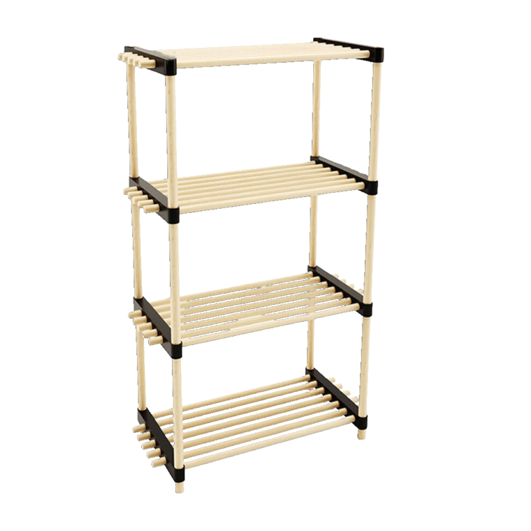 Seqwood 4-Tier Wooden Stand – Freeshop