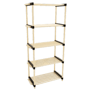 Seqwood 5-Tier Wooden Stand