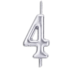 Silver Candle Number Four
