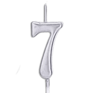 Silver Candle Number Seven
