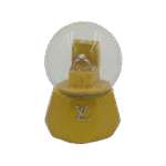 Silver Ring Orange LV  Snow Ball with Music