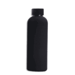 Stainless Steel 500ml Black Double Wall Vacuum Bottle