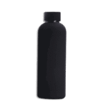 Stainless Steel 500ml Black Double Wall Vacuum Bottle