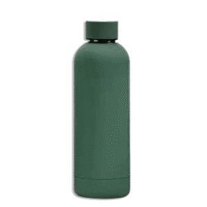 Stainless Steel 500ml Green Double Wall Vacuum Bottle