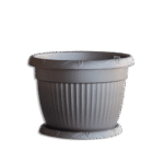 3M Plast Flora 33cm Silver Round Pot