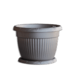 3M Plast Flora 33cm Silver Round Pot