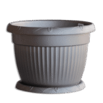 3M Plast Flora 50cm Silver Round Pot