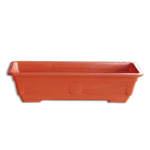 3M Plast Flora 65cm Brick Rectangular Pot