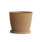 3M Plast Rosa 20cm Beige Round Pot