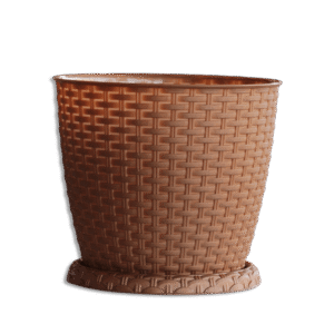 3M Plast Rosa 25cm Bronze Round Pot