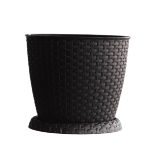 3M Plast Rosa 25cm Brown Round Pot