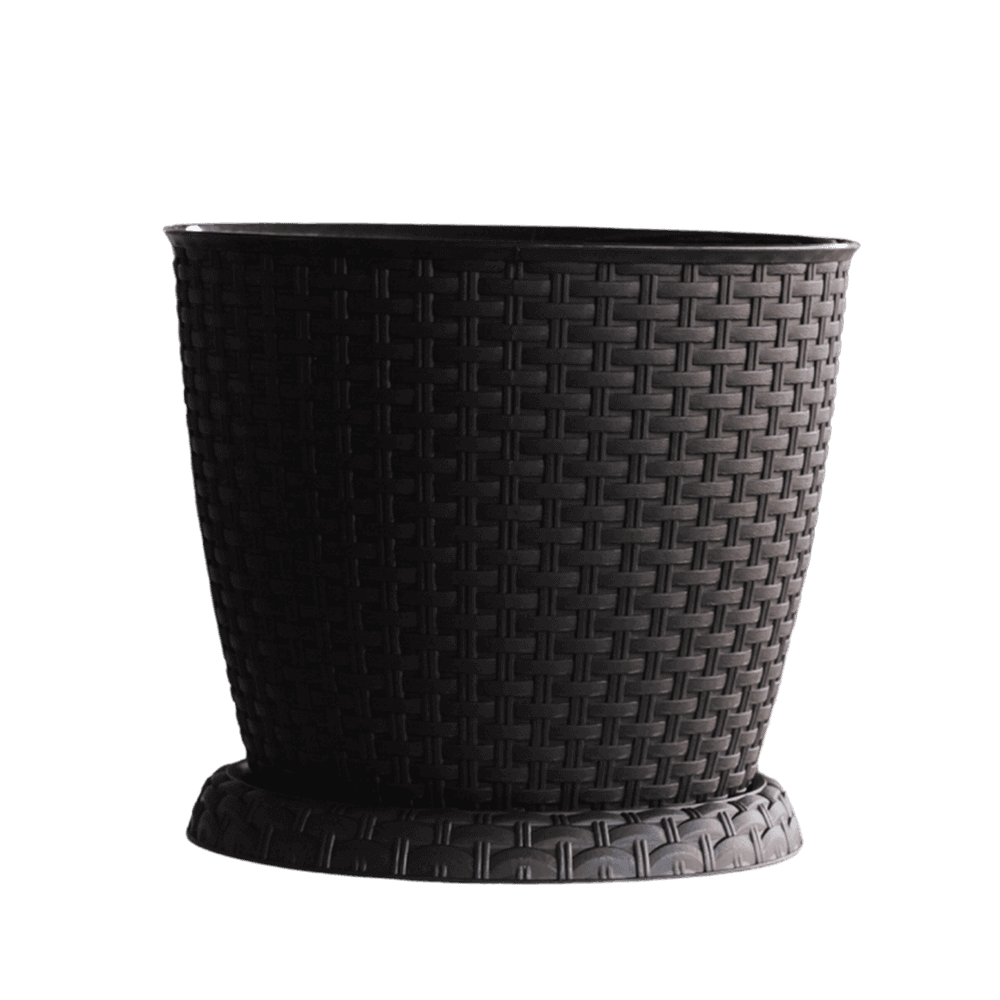 3M Plast Rosa 25cm Brown Round Pot