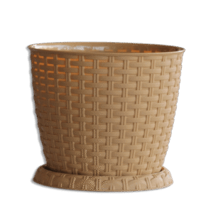 3M Plast Rosa 30cm Beige Round Pot