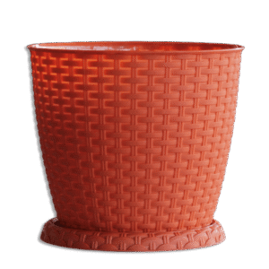 3M Plast Rosa 30cm Brick Round Pot