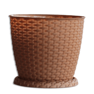 3M Plast Rosa 30cm Bronze Round Pot