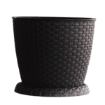 3M Plast Rosa 30cm Brown Round Pot