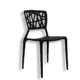 3m Plast Unbreakable Black Plastic Canari Chair