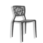 3M Plast Unbreakable Grey Plastic Canari Chair