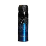 Black & Blue Dotted 500ml Vacuum Flask
