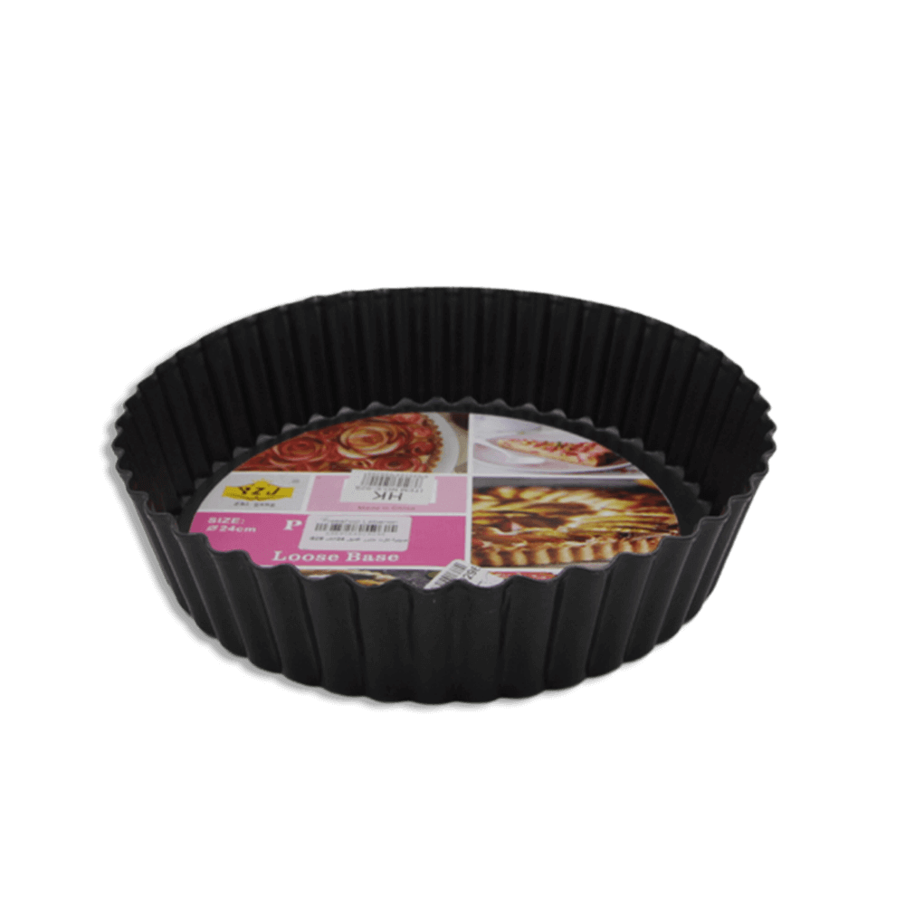 Black-Deep-Flower-Shape-Tart-Pan