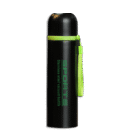 Black & Green 500ml Vacuum Flask